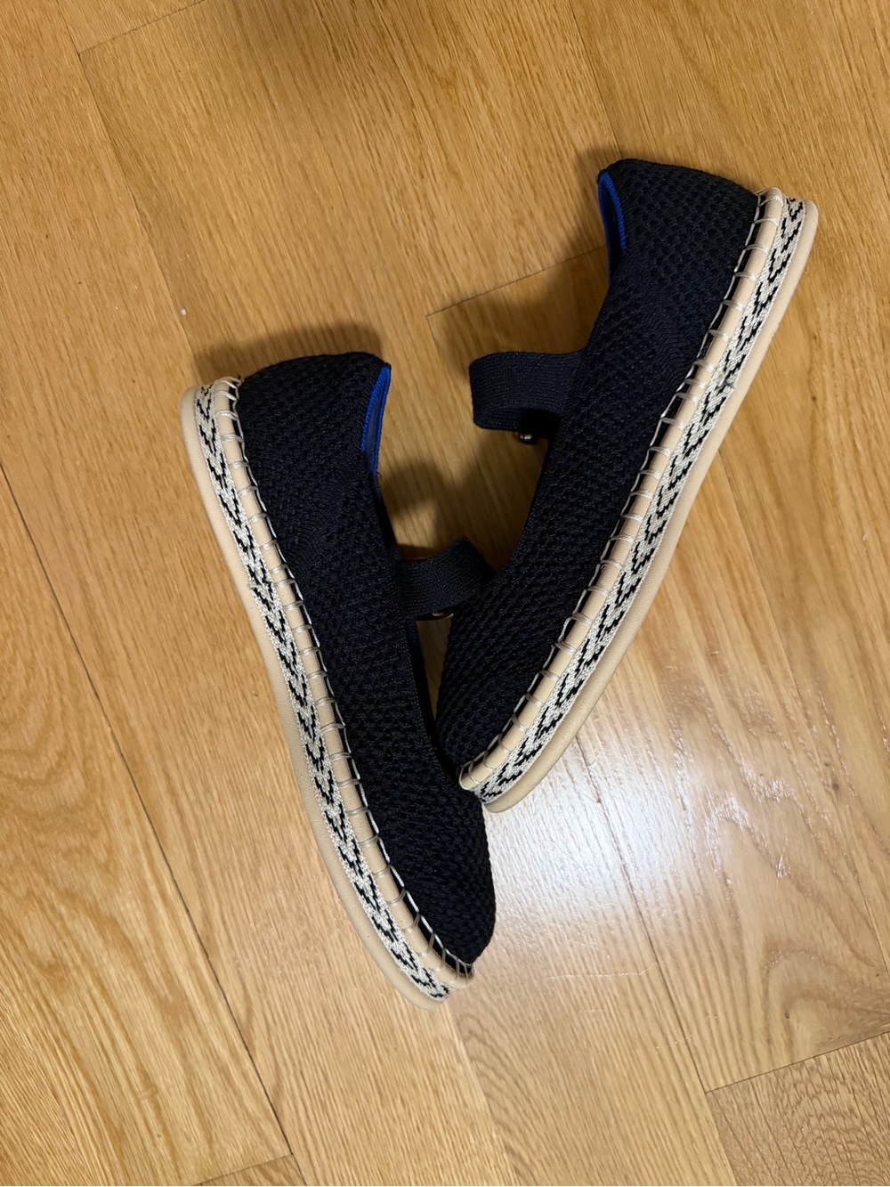Rothy’s The Espadrille Mary Jane - Black, Women’s Size 7.5 - Picture 5 of 6